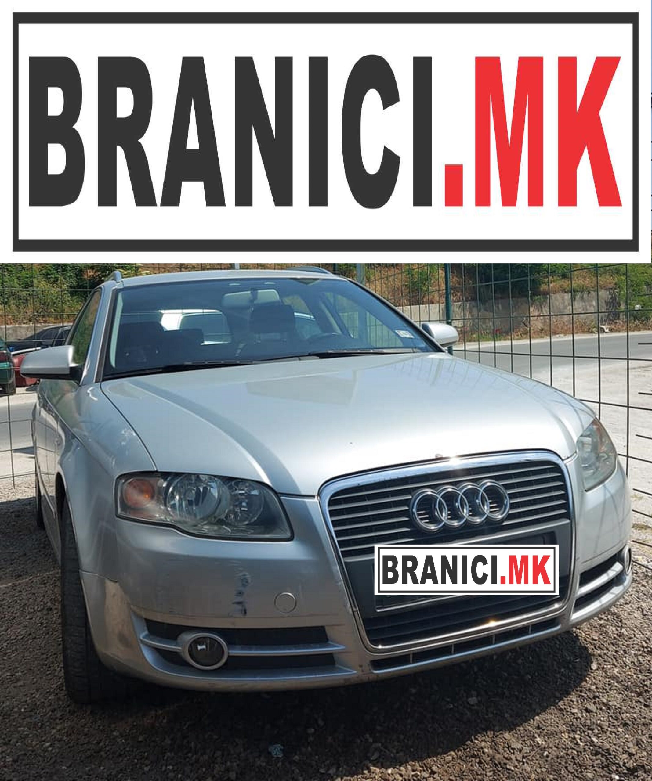 branik preden za audi a4 b7 2004 - 2007
